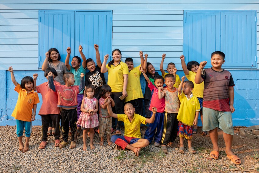 children in thailand